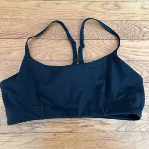 Offline By Aerie Black Racerback Active Sports Bra Women’s Size Medium